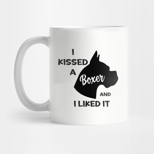 I KISSED A BOXER T-SHIRT by Boxer Lovers Rescue